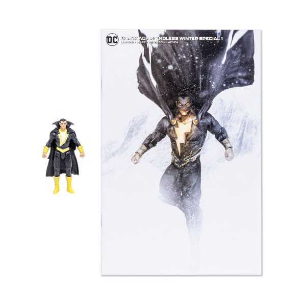 McFarlane Toys DC Page Punchers Black Adam (Endless Winter) 8 cm Actionfigur & Comic