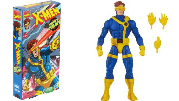 Marvel Legends Series X-Men Marvel’s Cyclops 90s Animated Series VHS Box Actionfigur