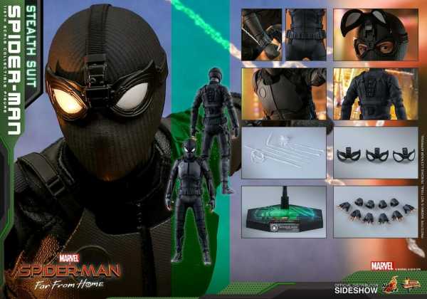 Spider-Man: Far From Home 1/6 Spider-Man (Stealth Suit) Actionfigur