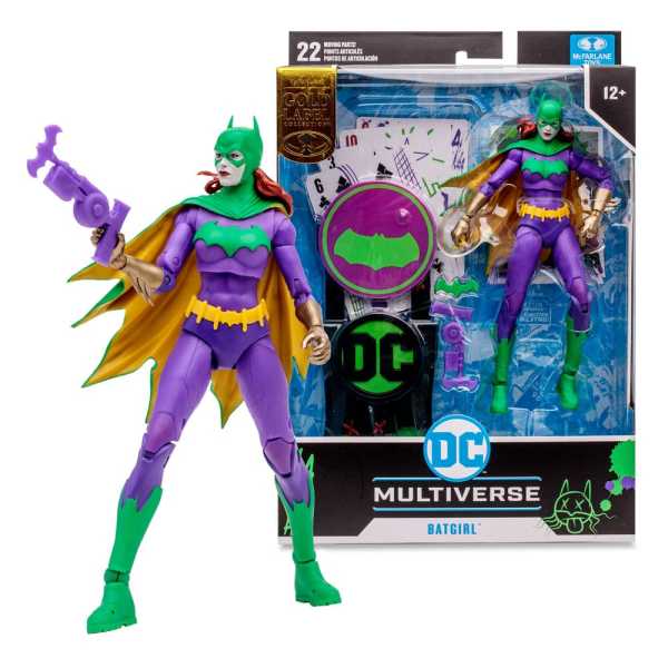 McFarlane DC Multiverse Batgirl Jokerized (Three Jokers) (Gold Label) Actionfigur