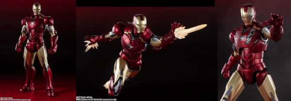 Avengers Iron Man Mark 6 Battle Of New York Edition S.H.Figuarts Actionfigur