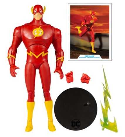 McFarlane Toys DC Multiverse Superman: The Animated Series The Flash 7 Inch Scale Actionfigur