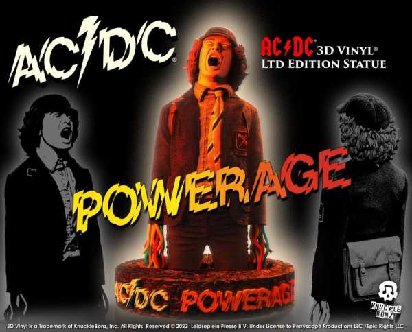 VORBESTELLUNG ! AC/DC Powerage 3D Vinyl Statue