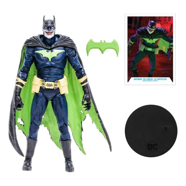 McFarlane Toys DC Multiverse Dark Nights Metal Batman of Earth-22 Infected 7 Inch Actionfigur