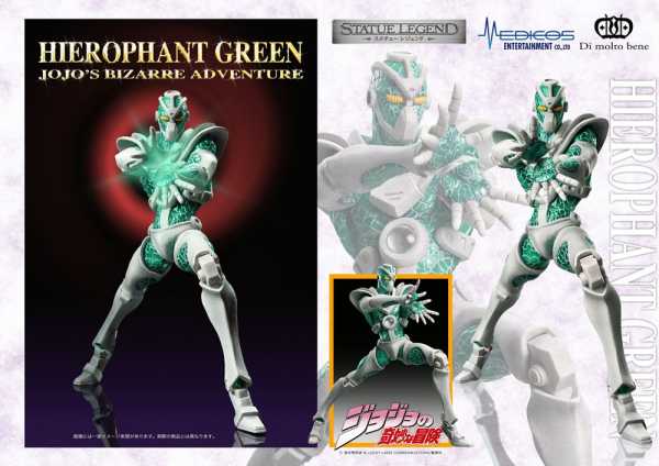 JoJo's Bizarre Adventure Part 3 Super Action Legend (Hierophant Green) 14 cm Figur