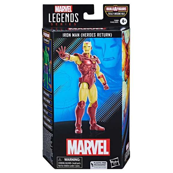 Marvel Legends Totally Awesome Hulk Wave Iron Man Heroes Return BaF Actionfigur