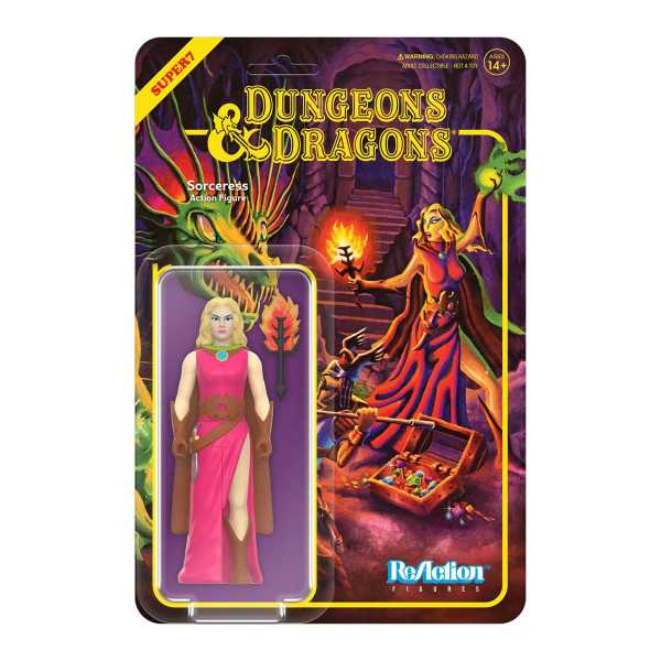 Dungeons & Dragons Sorceress (Basic Box Set) 3 3/4-Inch ReAction Actionfigur