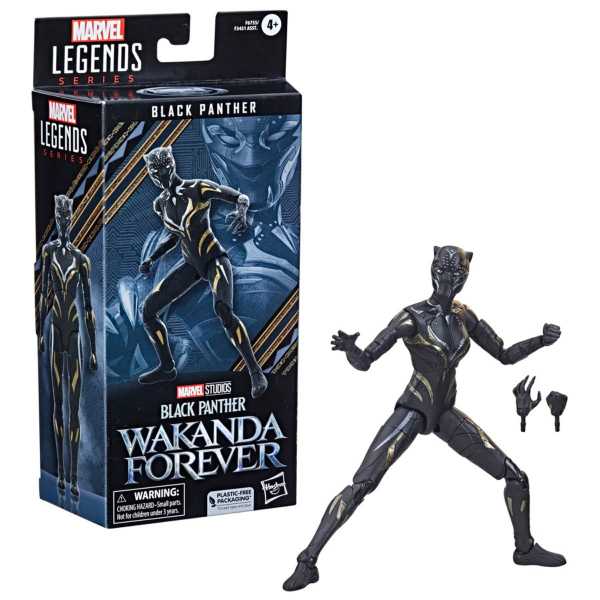Marvel Legends Black Panther Wakanda Forever Black Panther 6 Inch Actionfigur
