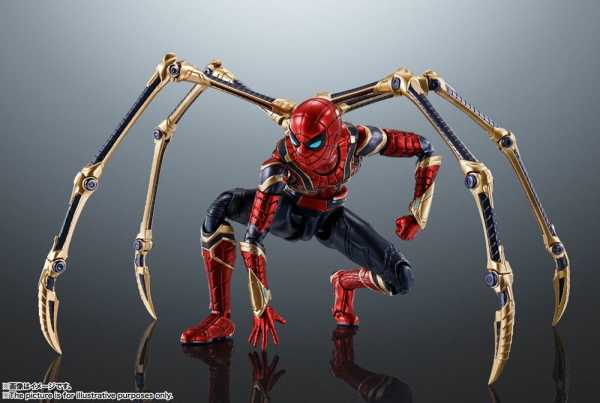 VORBESTELLUNG ! Spider-Man: No Way Home S.H. Figuarts Iron Spider-Man 15 cm Actionfigur
