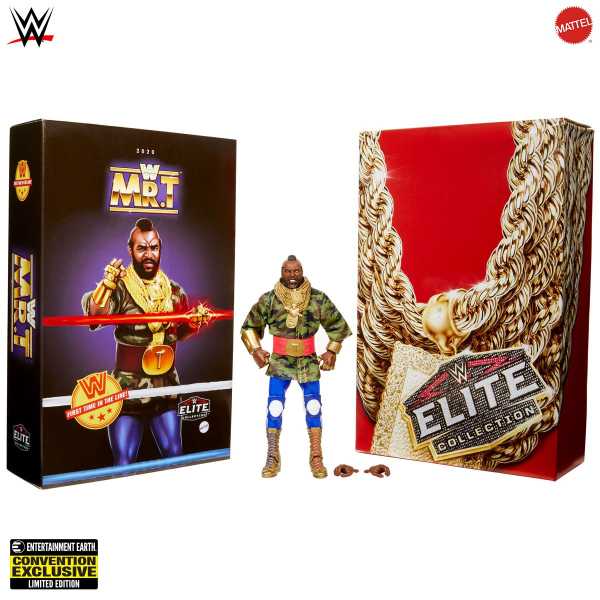 SDCC 2020 WWE Mr. T Elite Collection Actionfigur - 2020 Convention Exclusive
