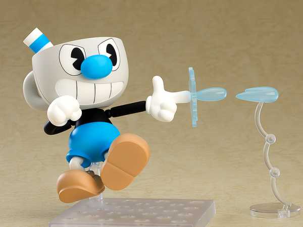VORBESTELLUNG ! Cuphead Nendoroid Mugman 10 cm Actionfigur
