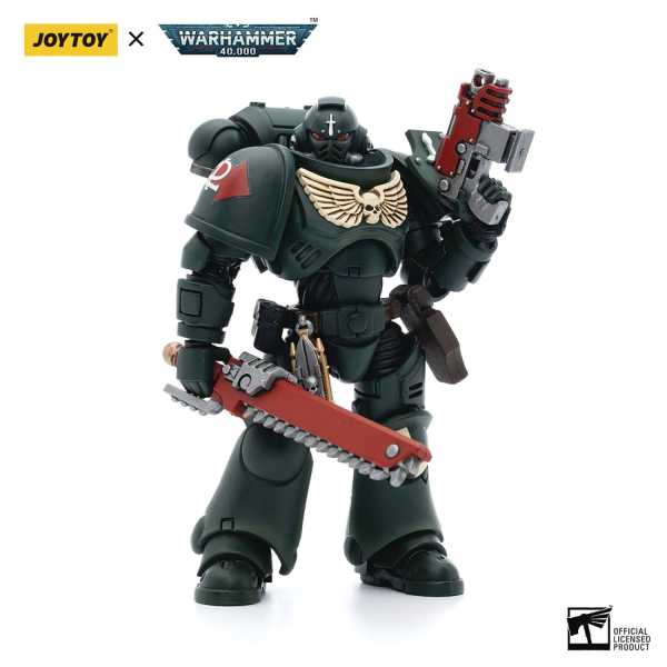 Joy Toy Warhammer 40k Dark Angels Intercessors Sergeant Rakiel 1/18 Actionfigur