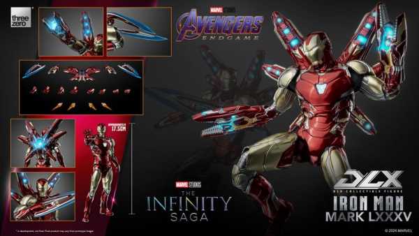 VORBESTELLUNG ! Marvel Studios The Infinity Saga Endgame Iron Man Mark LXXXV (MK 85) DLX Actionfigur