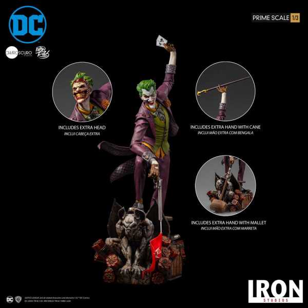 AUF ANFRAGE ! DC Comics 1/3 The Joker by Ivan Reis 85 cm Prime Scale Statue
