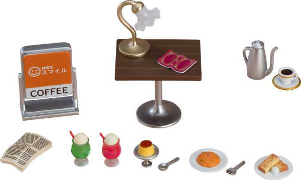 VORBESTELLUNG ! Nendoroid More Parts Collection: Cafe Nendoroid Actionfiguren Zubehör-Set