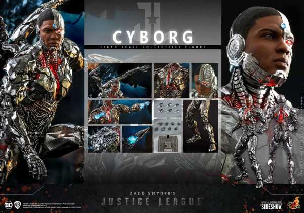 VORBESTELLUNG ! Hot Toys Zack Snyder`s Justice League 1/6 Cyborg 32 cm Actionfigur