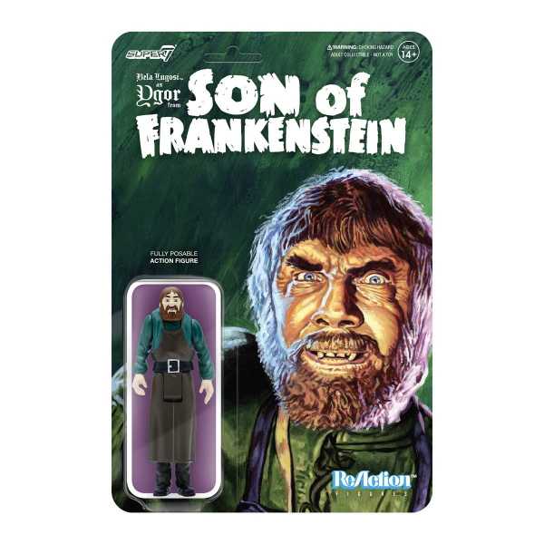 Universal Monsters Son of Frankenstein Bela Lugosi as Ygor ReAction Actionfigur
