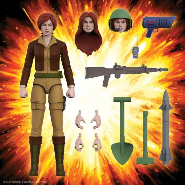 VORBESTELLUNG ! G.I. Joe Ultimates Cover Girl 7 Inch Actionfigur