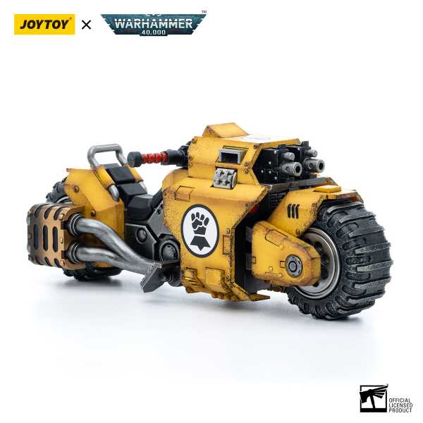 VORBESTELLUNG ! Joy Toy Warhammer 40k Imperial Fists Raider Combat Bike Fahrzeug