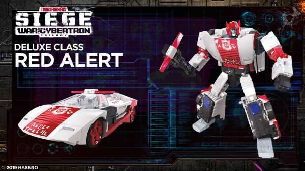 TRANSFORMERS GENERATIONS WAR FOR CYBERTRON: SIEGE DELUXE RED ALERT ACTIONFIGUR