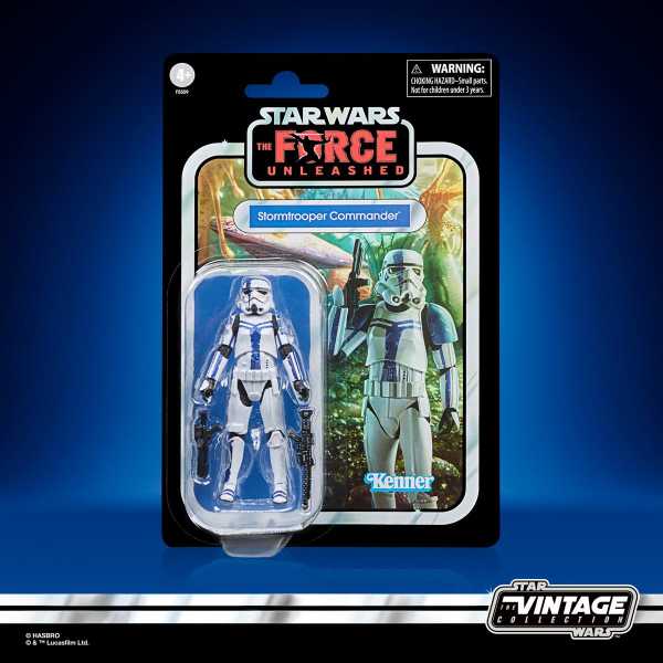 Star Wars The Force Unleashed Vintage Collection Stormtrooper Commander Actionfigur