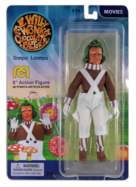 Mego Movies Willy Wonka and the Chocolate Factory Oompa Loompa 8 Inch Actionfigur