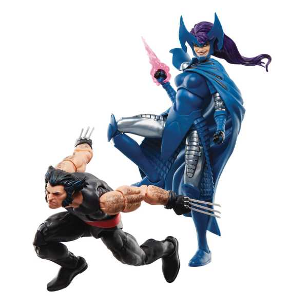Marvel Legends Wolverine 50th Wolverine and Psylocke Actionfiguren 2-Pack