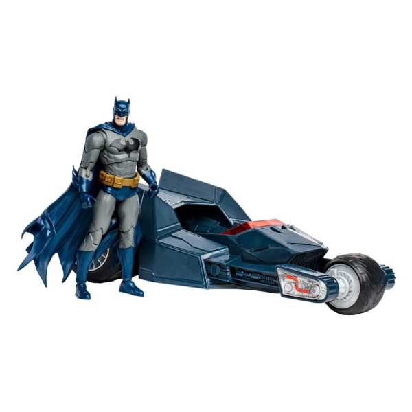 DC Multiverse Bat-Raptor & Batman (Batman Who Laughs) Fahrzeug & Actionfigur Gold L.