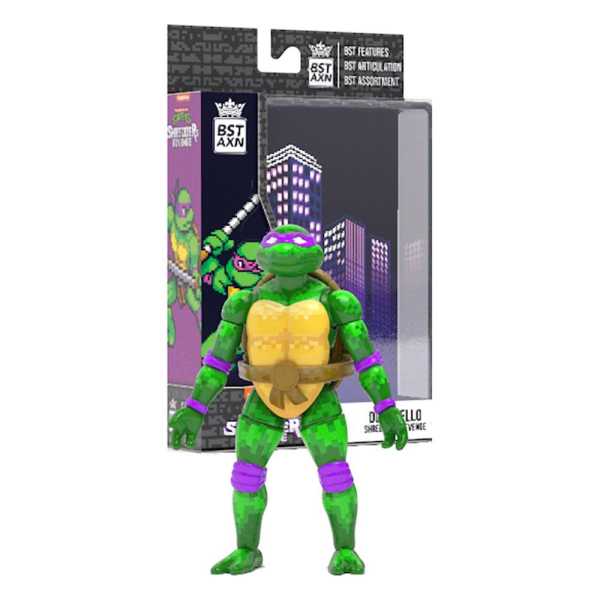 Teenage Mutant Ninja Turtles BST AXN NES 8-Bit Donatello Exclusive 13 cm Actionfigur