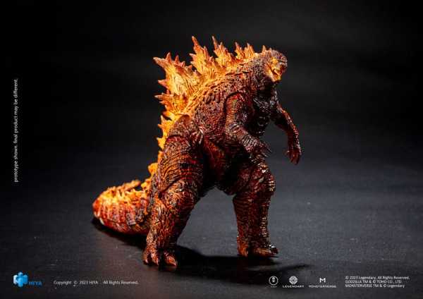 VORBESTELLUNG ! Godzilla Exquisite Basic Godzilla: King of the Monsters Burning Godzilla Actionfigur