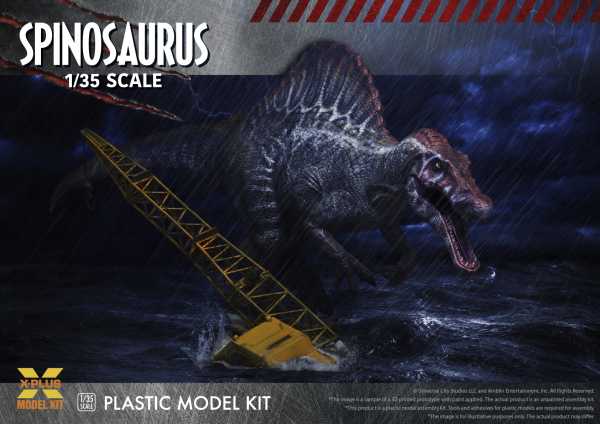 Jurassic Park III Plastic Model Kit 1/35 Spinosaurus Modellbausatz