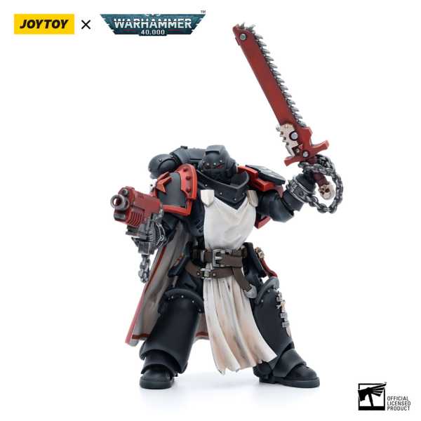 VORBESTELLUNG ! Joy Toy Warhammer 40k Black Templars Primaris Sword Brethren Harmund Actionfigur