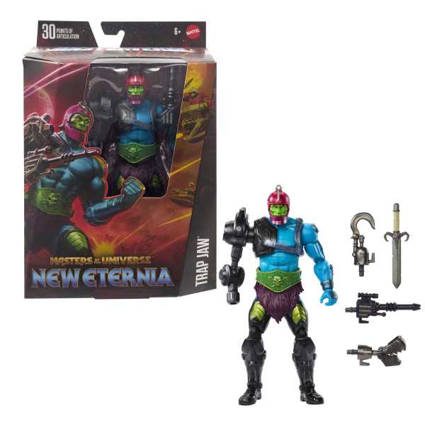 Masters of the Universe Masterverse New Eternia Trap Jaw Actionfigur US Box