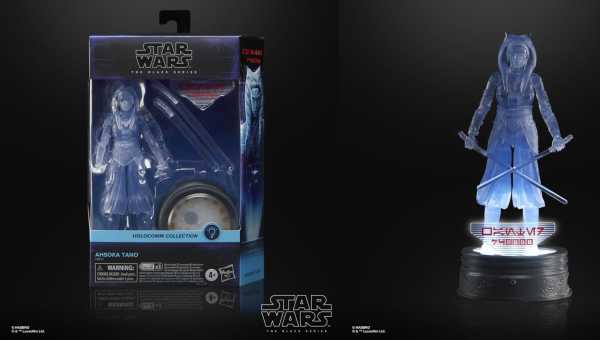 Star Wars Black Series Holocomm Collect. Ahsoka Tano Actionfigur & Light-Up Holopuck