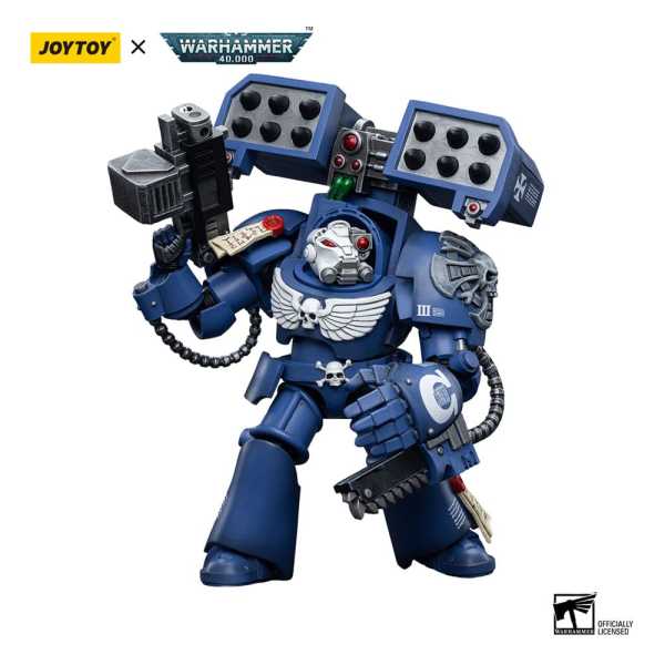 Joy Toy Warhammer 40k 1/18 Ultramarines Terminators Brother Andrus Actionfigur