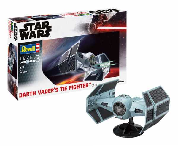 AUF ANFRAGE ! Star Wars 1/57 Darth Vader's TIE Fighter 17 cm Modellbausatz