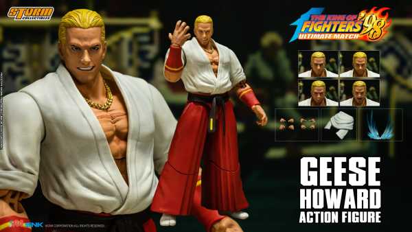 VORBESTELLUNG ! Storm Collectibles King of Fighters '98 Ultimate Match 1/12 Geese Howard Actionfigur