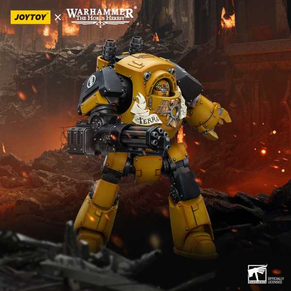 VORBESTELLUNG ! Joy Toy Warhammer The Horus Heresy Imperial Fists Contemptor Dreadnought Actionfigur