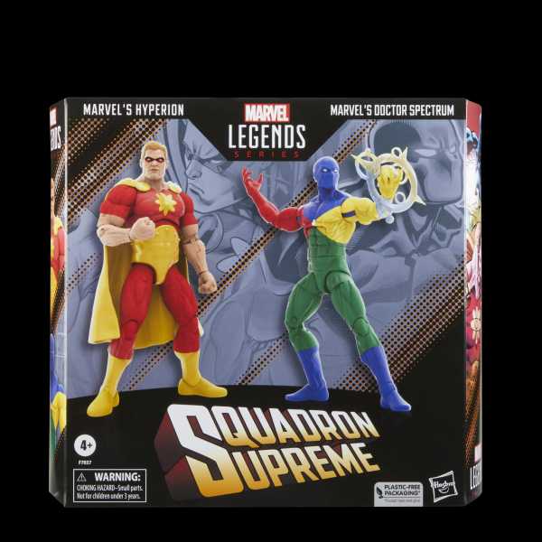 Marvel Legends Squadron Supreme Hyperion and Doctor Spectrum Actionfiguren 2-Pack