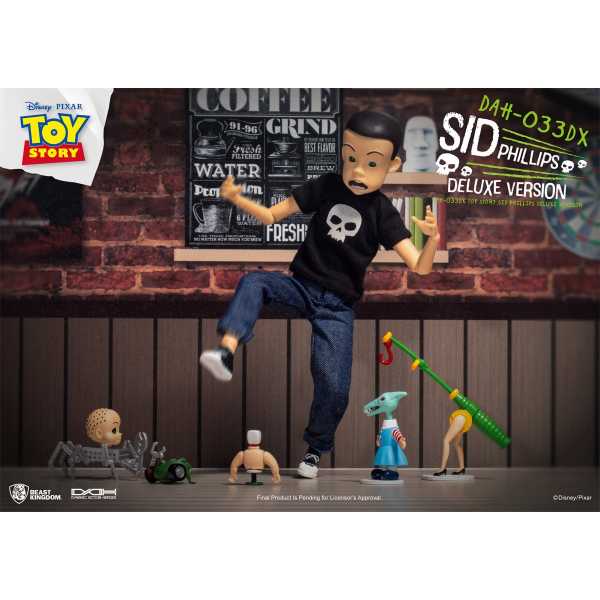 VORBESTELLUNG ! Toy Story DAH-033DX Dynamic 8ction Heroes Sid Phillips Deluxe Version Actionfigur