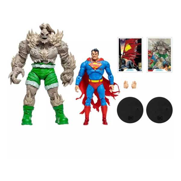 McFarlane DC Multiverse Superman vs Doomsday (Gold Label) 18 cm Actionfiguren 2-Pack