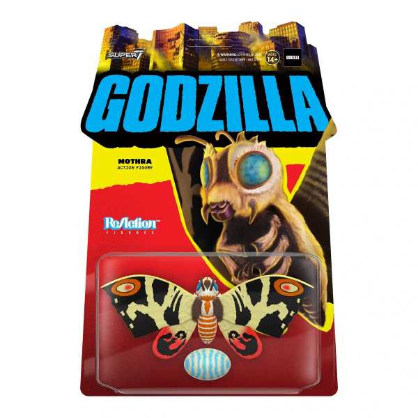 Godzilla Mothra 3 3/4-Inch ReAction Actionfigur