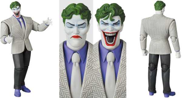 VORBESTELLUNG ! DC Comics MAFEX The Joker (The Dark Knight Returns) 16 cm Actionfigur Variant Suit