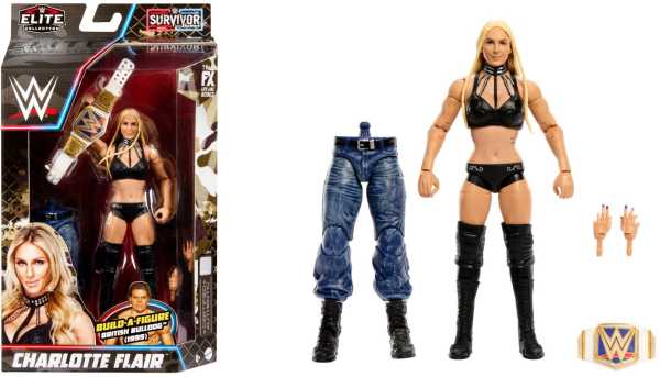 VORBESTELLUNG ! WWE Survivor Series 2021 Elite Charlotte Flair BaF Actionfigur