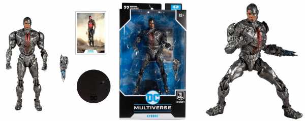 McFarlane Toys DC Justice League Movie Cyborg 18 cm Actionfigur