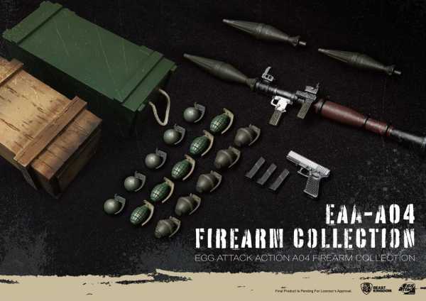 EAA-A04 Egg Attack Firearm Collection Actionfiguren Zubehör-Set