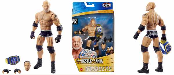 WWE WrestleMania Elite Paul Ellering Wave Goldberg BaF Actionfigur