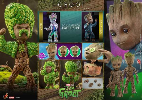 Hot Toys I Am Groot Groot 26 cm Actionfigur Deluxe Version