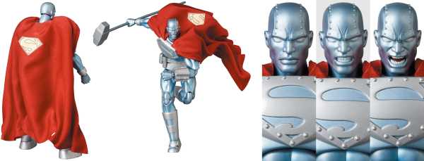 VORBESTELLUNG ! The Return of Superman MAFEX Steel 17 cm Actionfigur