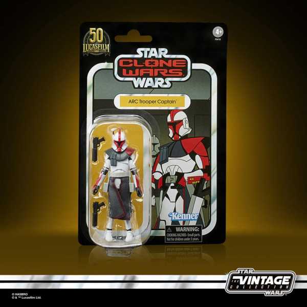 Star Wars The Clone Wars Vintage Collection 2022 ARC Trooper Captain Actionfigur